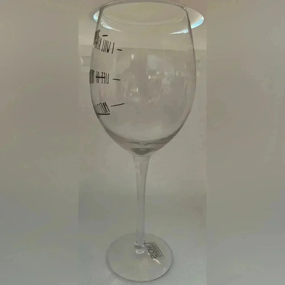 Two’s Company | funny wine glass. - Picture 2 of 10